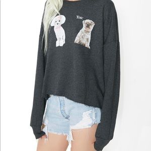 WILDFOX Couture Me Vs You 5am Sweatshirt